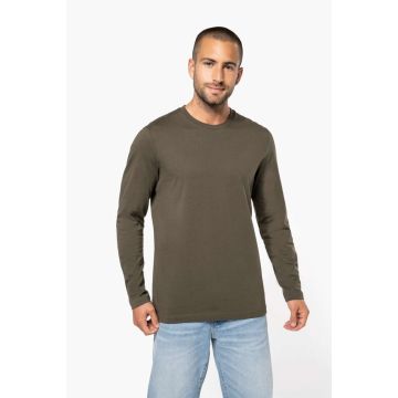 MEN'S LONG-SLEEVED CREW NECK T-SHIRT