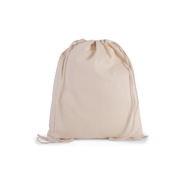 ORGANIC COTTON SMALL DRAWSTRING BAG