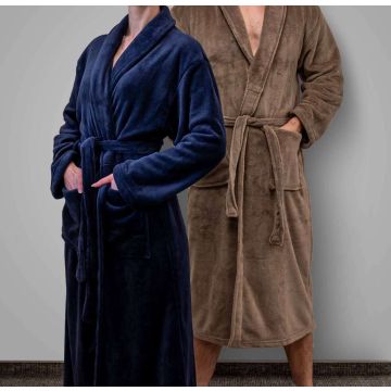 OLIMA CORAL FLEECE BATHROBE