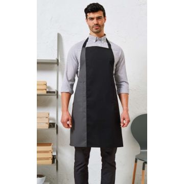 'COLOURS COLLECTION’ CONTRAST BIB APRON