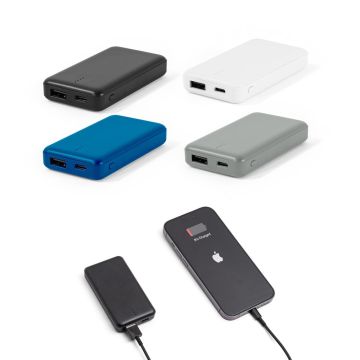 SHERYL. Power bank 4'000 mAh în ABS reciclat (100% rABS)