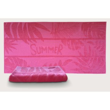OLIMA JACQUARD BEACH TOWEL