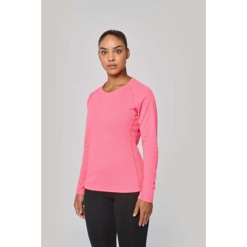 LADIES' LONG-SLEEVED SPORTS T-SHIRT