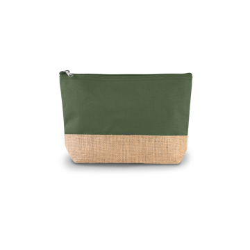 CANVAS & JUTE POUCH