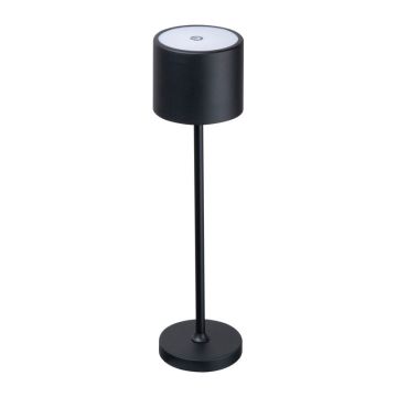 Lampă de birou CrisMa cu senzor tactil - Negru - ø 10 x 39 cm