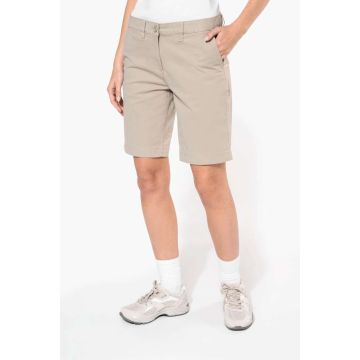LADIES' CHINO BERMUDA SHORTS