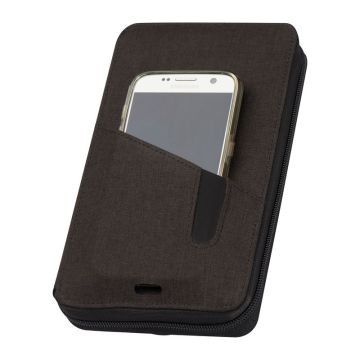 Mapă de voiaj cu Powerbank - Negru - 13 × 3 × 21,5 cm