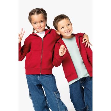 ECO-FRIENDLY KIDS’ FULL ZIP HOODED SWEATSHIRT