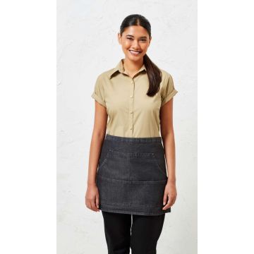 JEANS STITCH DENIM WAIST APRON