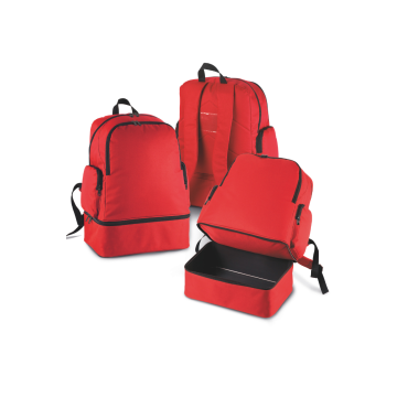 TEAM SPORTS BACKPACK WITH RIGID BOTTOM