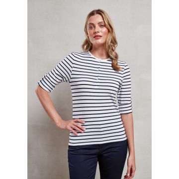 WOMEN'S LONG JOHN ROLL SLEEVE TEE