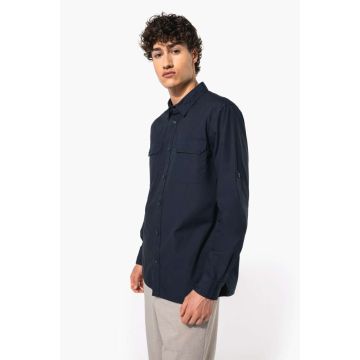 MEN'S LONG-SLEEVED SAFARI SHIRT