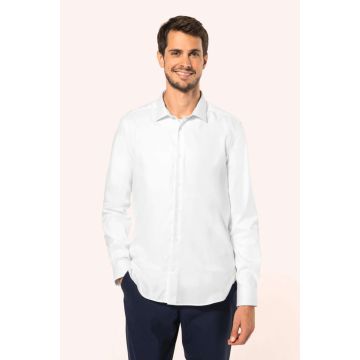 MEN'S PINPOINT OXFORD LONG-SLEEVED SHIRT