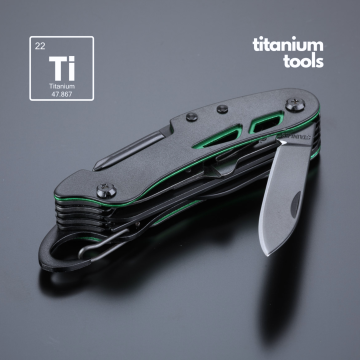 BRICEAG DIN OȚEL ACOPERIT CU TITAN OPTIMA - verde