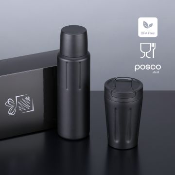 SCANDIC SET: CANĂ PENTRU CAFEA ȘI TERMOS