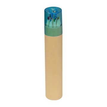 Set creioane colorate - Maro - 19,4 × ø 3,5 cm