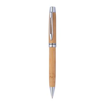 Pix lemn cu accesorii din metal - Beige - ø 1,1 x 14,4 cm