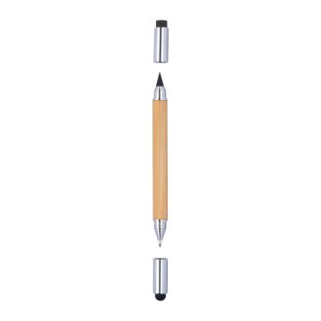 Pix 2in1 din bambus - Beige - ø 1,1 × 14,8 cm