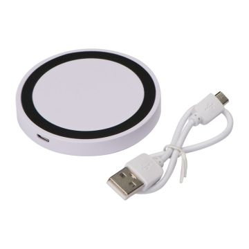 Încărcător cu inducţie - Alb  - ø 7 × 0,9 cm
