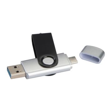 USB Twister 3.0, de pe stoc - Vegyes - 7 × 1,9 × 1,1 cm