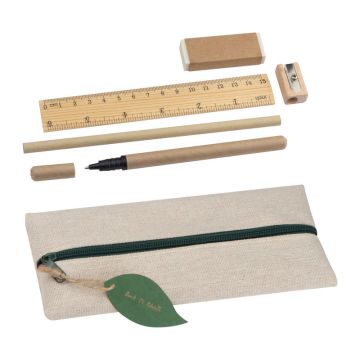 Set de scris (2) - Beige - 18,3 × 7,8 × 1,6 cm