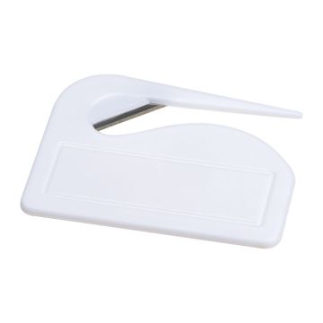 Cuţit de corespondenţă - Alb  - 7 × 5,5 × 0,4 cm
