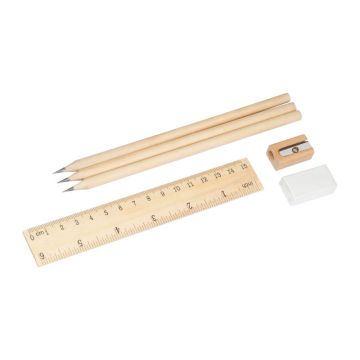 Set de scris - Beige - 17,8 × 5 × 1,2 cm