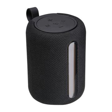 Difuzor rotund cu lumină LED - Negru - ø 8,2 x 11,5 cm
