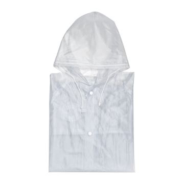 Pelerină clasică de ploaie, XL - Transparent - XL
