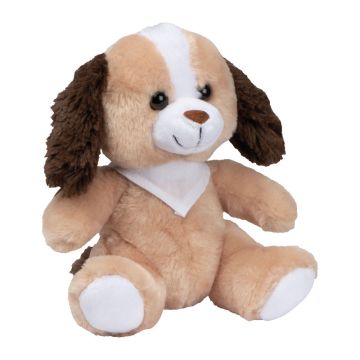 Jucarie pluș Căţel - Maro - 18 cm height