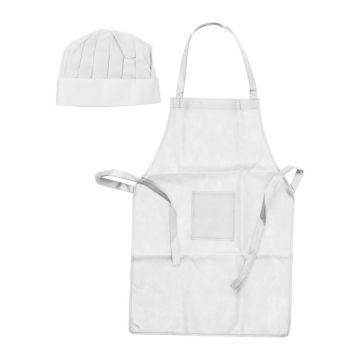 Set de bucătarie pentru copii (șorţ + pălărie)