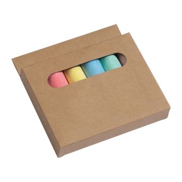 Cretă asfalt în cutie - Maro - 14,2 × 2,5 × 14 cm