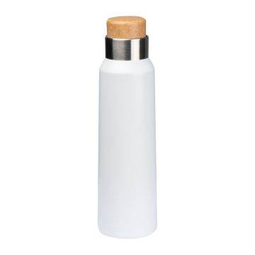 Sticlă termos cu dop din imitaţie de plută 500ml