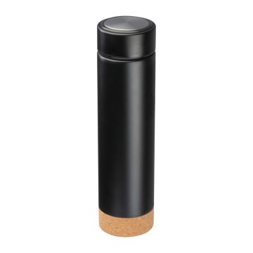 Termos din oţel inoxidabil, 450ml - Negru - ø 6,5 × 24,9 cm