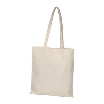 Sacoșă de cumpărături din bumbac organic - Beige - 38 × 0,2 × 42