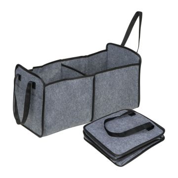 Geantă pentru cumpărături și portbagaj - Gri-Argintiu - 59 x 28,7 x 31 cm