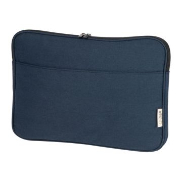 Geantă laptop din bumbac reciclat - Albastru Inchis - 40 x 2 x 27 cm