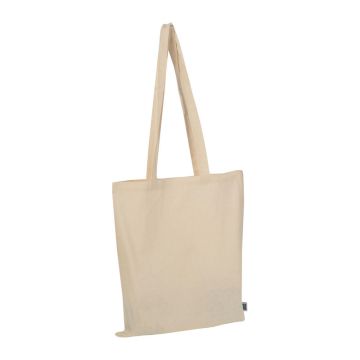 Sacoșă din bumbac Fairtrade - Beige - 38 x 0,2 x 42,3 cm