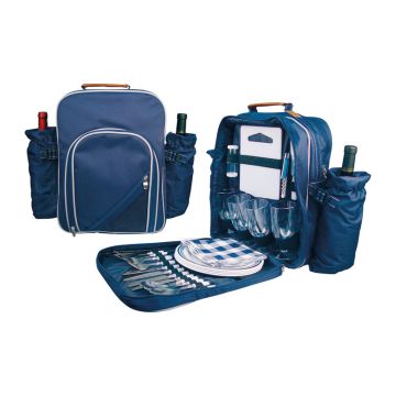 Rucsac picnic (2) - Albastru - 47 × 19 × 44 cm