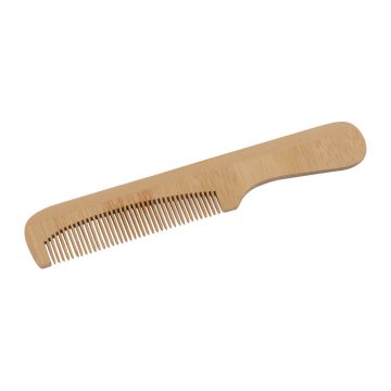 Piaptăn din bambus - Beige - 18,5 × 3,2 × 0,6 cm