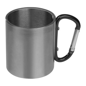 Cană metalică 220ml cu carabină