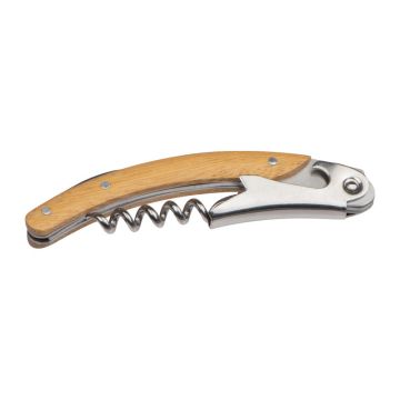 Tirbușon bambus - Beige - 11 × 1,2 × 2,7 cm