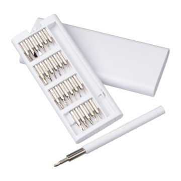 Set șurubelniţe - Alb  - 16,5 x 6,2 x 1,7 cm