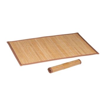 Rogojină de masă din bambus - Beige - 45 × 30 × 0,4 cm