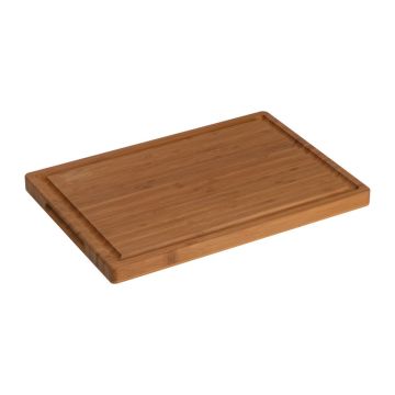 Tocător din bambus (2) - Maro - 40 × 28 × 2,4 cm
