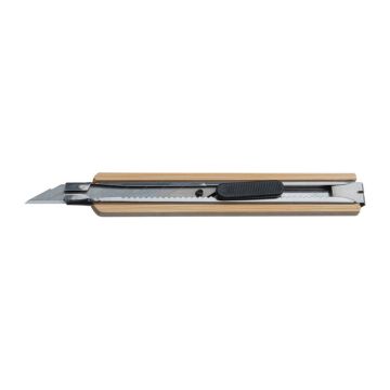 Cutter cu înveliș bambus - Beige - 13 x 0,6 x 1,9 cm