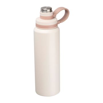 Sticlă termoizolantă din oţel inoxidabil, 800ml - Beige - ø 7,5 x 26,5 cm