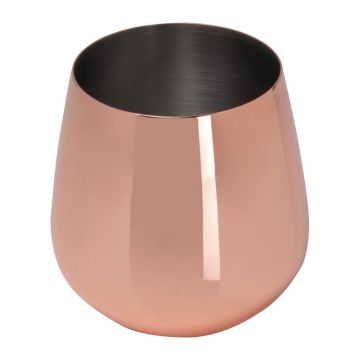 Cană cu înveliș din cupru, 500ml - Rose Gold - ø 8,5 x 9,5 cm