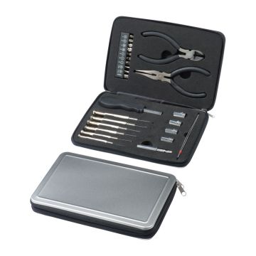 Set scule de 25 piese (2) - Gri - 20 × 13,5 × 3 cm