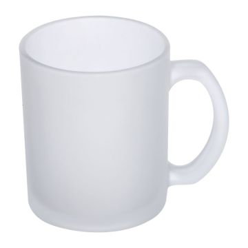 Cană din sticlă sablată, 300 ml